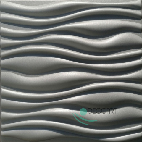 FLOW GREY- Ceiling tiles , 3D foam