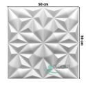 ONYX WHITE - Ceiling coffers, 3D foam