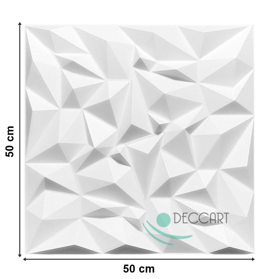 AMETHYST WHITE - Ceiling coffers, 3D foam