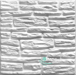 SLATE white wall panels - Ceiling coffers, foam 3D stone sandstone