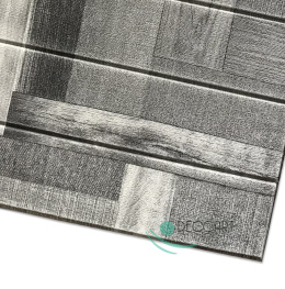 Wallpaper Gray Wood Self-Adhesive D17