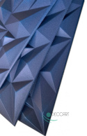 AMETYST Navy blau - Deckenkisten, Schaumstoff 3D Wandpaneele