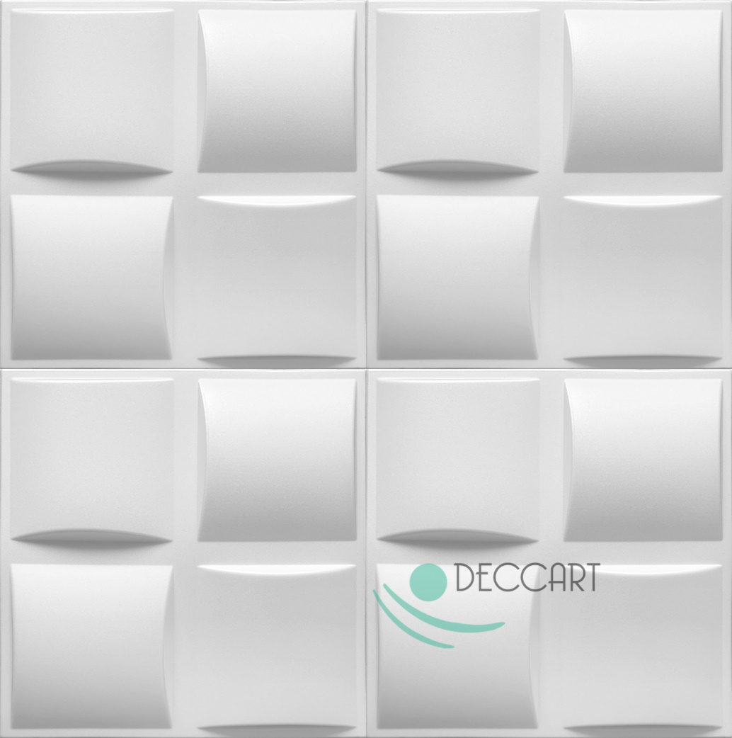 PLED - Styrofoam Ceiling Tiles 3D