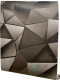 Grey wallpaper self-adhesive T1043