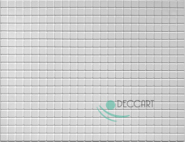Okładzina PCV mozaika biała 58x44 cm DW08