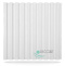 LAMELLAS - WHITE 3D Wall Panels polystyrene coffers 60x60 cm