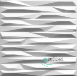Białe panele ścienne ksetony sufitowe AMBER 50x50cm