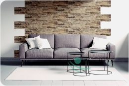 Panel dekoracyjny z realistyczną fakturą drewna