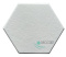 HEXAGON 3D grey felt wall panels HB-42