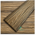 Panele sufitowe ścienne 3D Deski drewno ciemne imitacja 100x16,7 cm P4-13