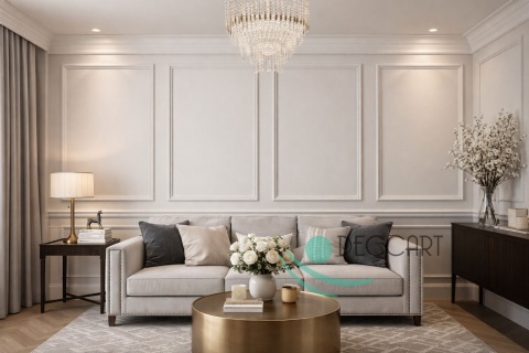 Listwa Sztukateria Aranżacja Kaszmir