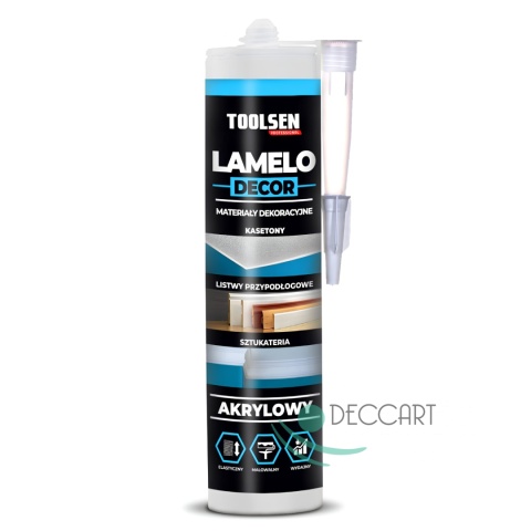 Klej montażowy akrylowy DO PANELI ŚCIENNYCH KASETONÓW SUFITOWYCH UltraFix3000 280ml Zestaw 3szt