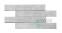 Panele sufitowe Deski ciemny beton architektoniczny JASNY imitacja kasetony 100x16,7 cm P69
