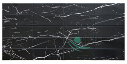 Panel ścienny PCV Black Marble