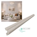 Listwa Ścienna Sztukateria Twarda Ramka wąska 2m DP1 MINI 25mm