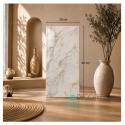 Panele ścienne SAMOPRZYLEPNE Tapeta Marmur PŁYTKI 30x60 cm AR73
