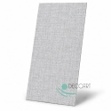 Panel Ścienny Kaseton Sufitowy 3D Plecionka Tkanina Loft 8414XL 0,5m2 Szary