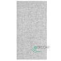 Panel Ścienny Kaseton Sufitowy 3D Plecionka Tkanina Loft 8414XL 0,5m2 Szary