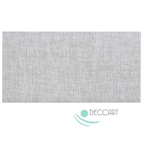 Panel Ścienny Kaseton Sufitowy 3D Plecionka Tkanina Loft 8414XL 0,5m2 Szary