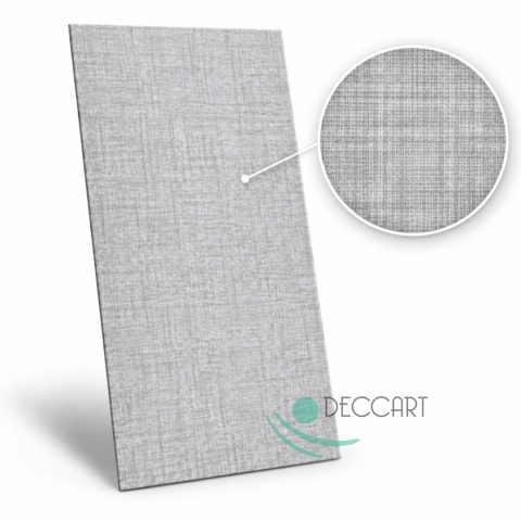 Panel Ścienny Kaseton Sufitowy 3D Plecionka Tkanina Loft 8414XL 0,5m2 Szary