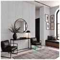 Panel Ścienny Kaseton Sufitowy 3D Plecionka Tkanina Loft 8414XL 0,5m2 Szary