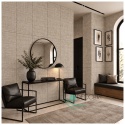 Panel Ścienny Kaseton Sufitowy 3D Plecionka Tkanina Loft 8614XL 0,5m2 Brązowy