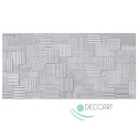 Panel Ścienny Kaseton Sufitowy 3D Tkanina Loft Beton 100x50 Grid 69XL 0,5 m²