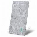 Panel Ścienny Kaseton Sufitowy 3D Tkanina Loft Beton 100x50 Grid 69XL 0,5 m²