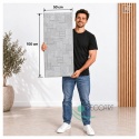 Panel Ścienny Kaseton Sufitowy 3D Tkanina Loft Beton 100x50 Grid 69XL 0,5 m²